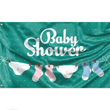 Baby Shower Flag