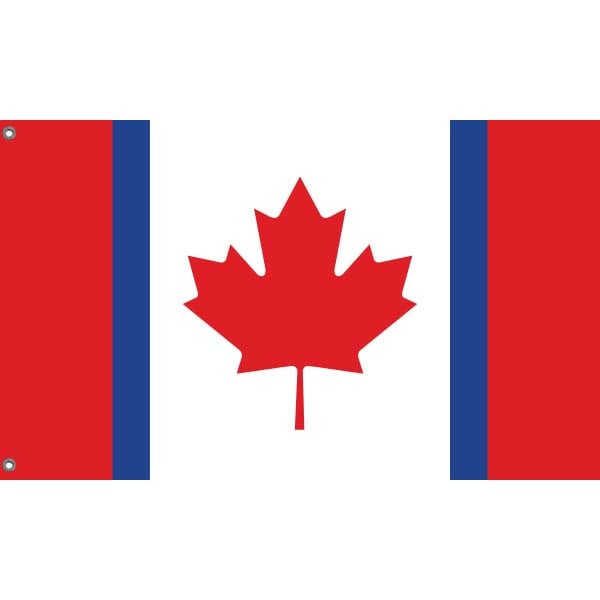 Canadian Duality Flag - Flag Republic