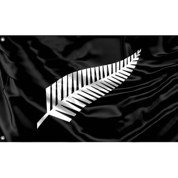 Silver Fern, Unofficial New Zealand Flag - Flag Republic