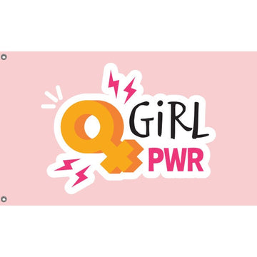 Girl PWR Flag