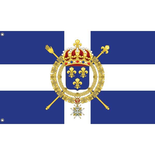 Naval Flag of the Kingdom of France (1365–1792) - Flag Republic