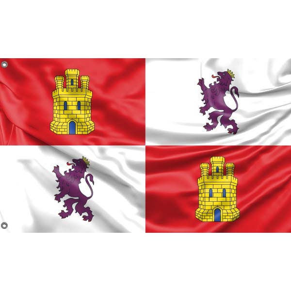 Lions and Castles Flag, Royal Standart of Spain