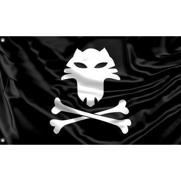 Cat Pirate Flag