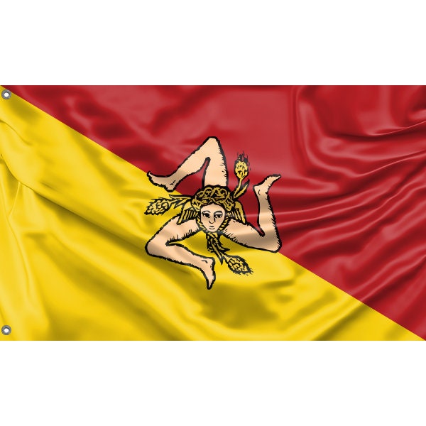 Sicily Flag - Flag Republic