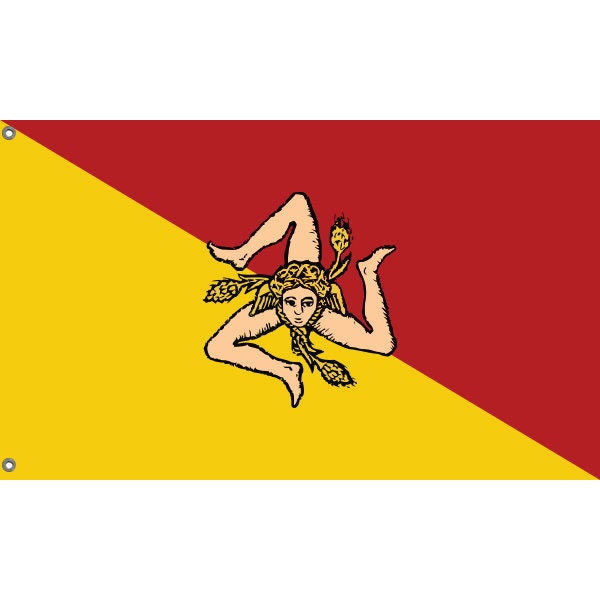 Sicily Flag - Flag Republic