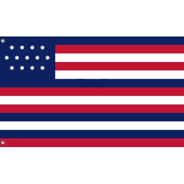 Historical Serapis Flag, John Paul Jones Flag - Flag Republic