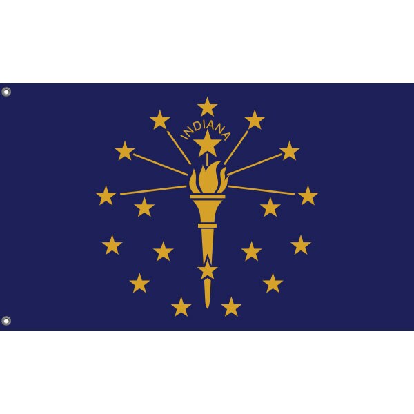 Flag of Indiana State