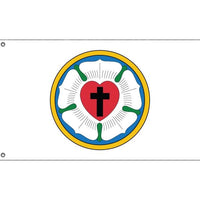 Lutheran Rose Flag