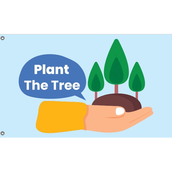 Plant The Tree Flag