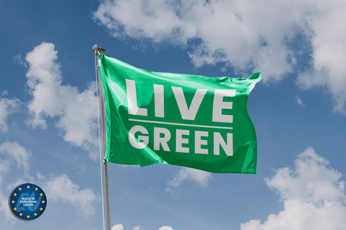 Live Green Flag - Flag Republic