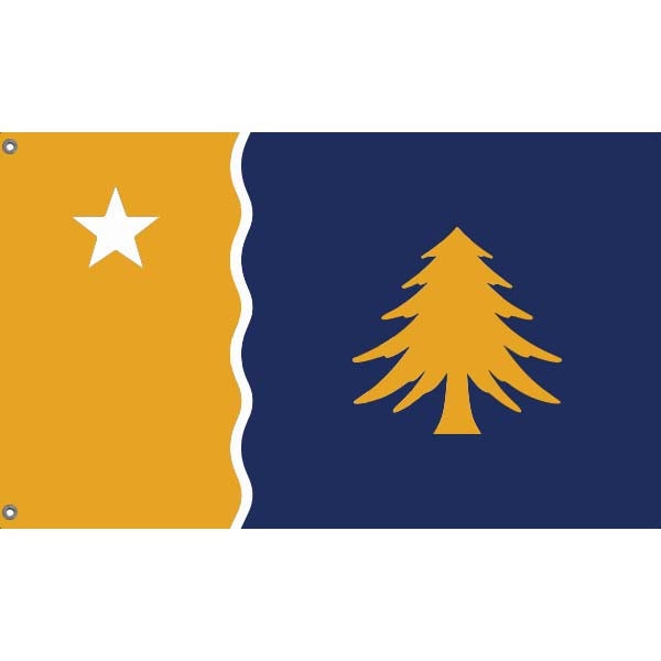 Redesigned Massachusetts State Flag | The Great American Redesign Proj - Flag Republic