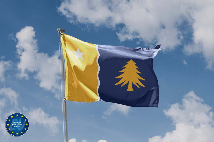 Redesigned Massachusetts State Flag | The Great American Redesign Proj - Flag Republic