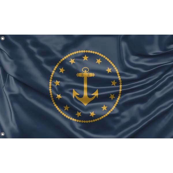 Redesigned Rhode Island State Flag | The Great American Redesign Proje - Flag Republic