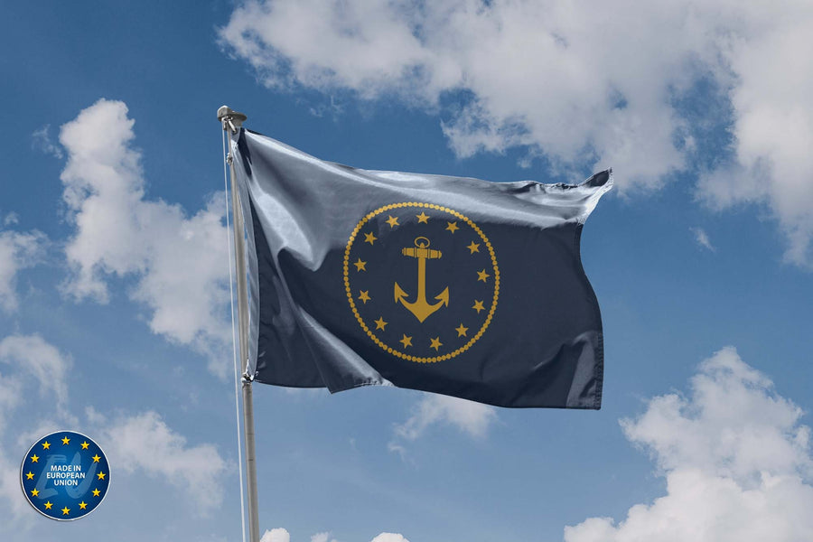 Redesigned Rhode Island State Flag | The Great American Redesign Proje - Flag Republic