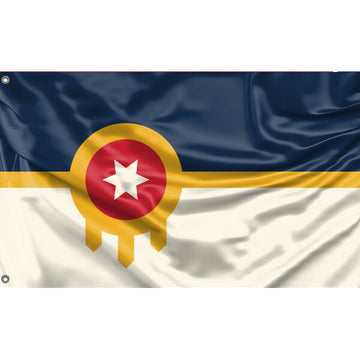 Flag of Tulsa, Oklahoma - Flag Republic