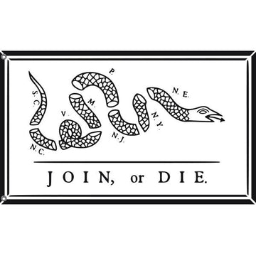 Join or Die Flag (Benjamin Franklin) Flag - Flag Republic