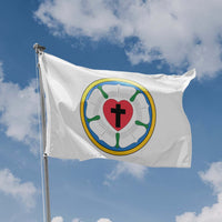 Lutheran Rose Flag