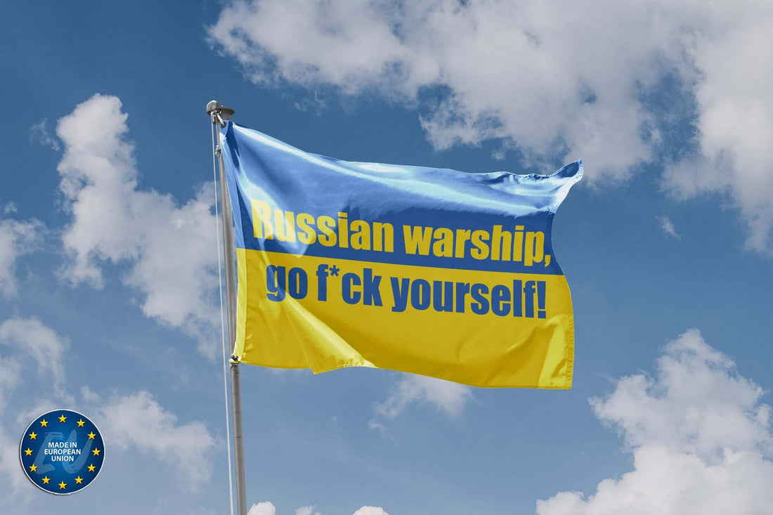 Russian warship, go f*ck yourself Flag II