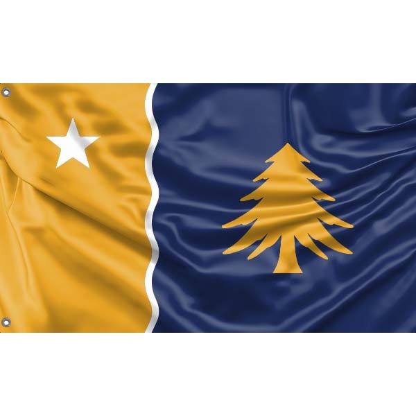 Redesigned Massachusetts State Flag | The Great American Redesign Proj - Flag Republic