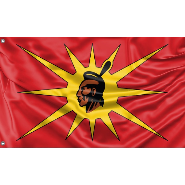 Historical Mohawk Warrior Society Flag