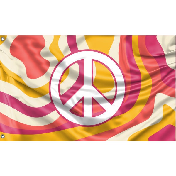 Peace Sign On Bright Background