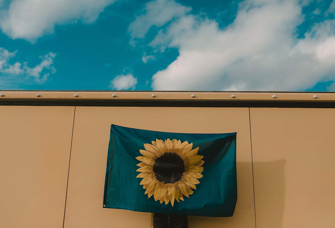 Ukraine Sunflower Flag - Flag Republic