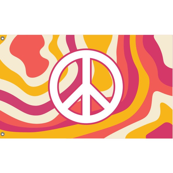 Peace Sign On Bright Background