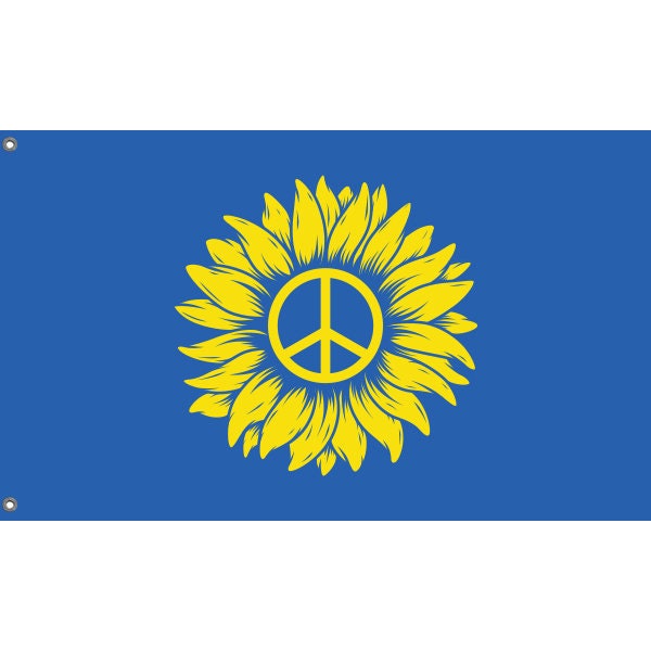 Sunflower Peace Flag