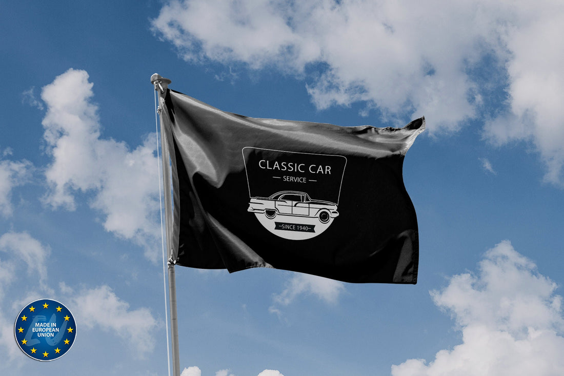 Classic Car Service Flag - Flag Republic