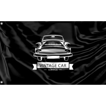 Vintage Car Service Flag - Flag Republic