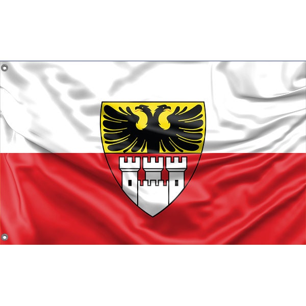 Duisburg, Germany Flag - Flag Republic