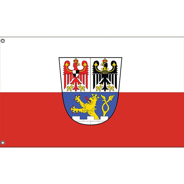 Erlangen, Bavaria, Germany Flag