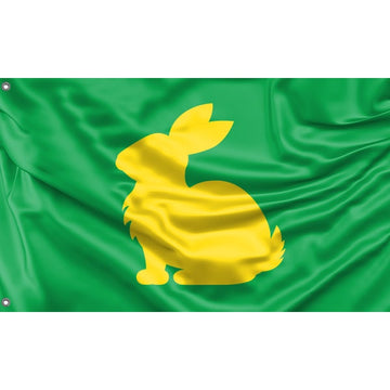 Bunny Silhouette Flag - Flag Republic