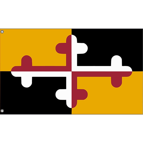 Redesigned Maryland State Flag