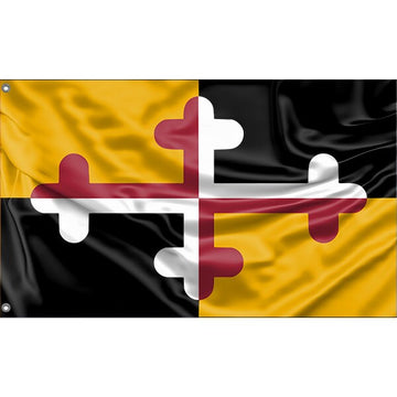 Redesigned Maryland State Flag