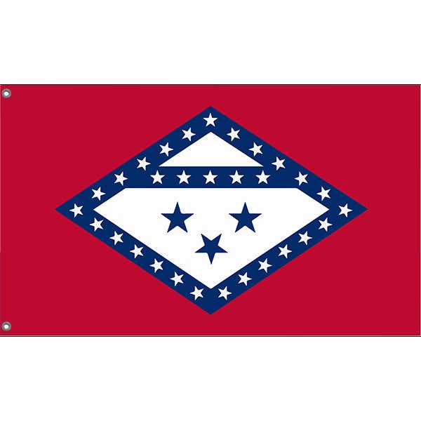 Redesigned Arkansas State Flag