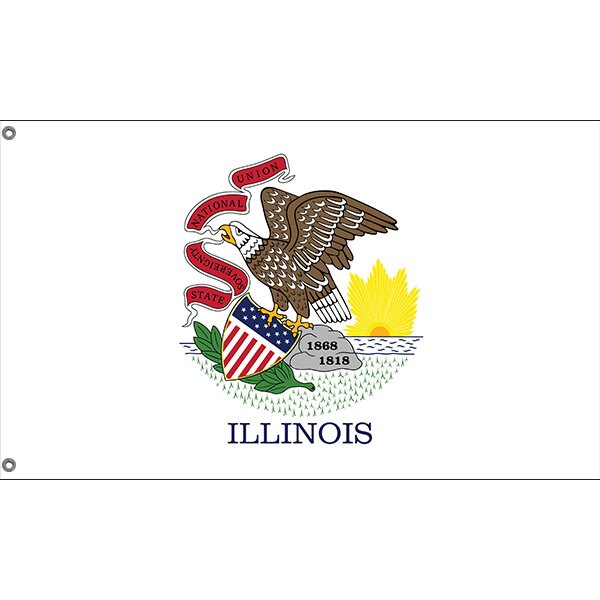 Illinois State Flag - Flag Republic