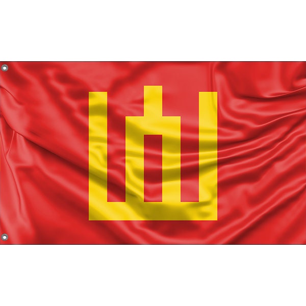 Flag of Columns of Gediminas, Lithuania