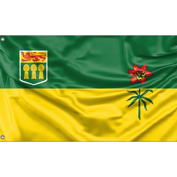 Flag of Saskatchewan, Canada