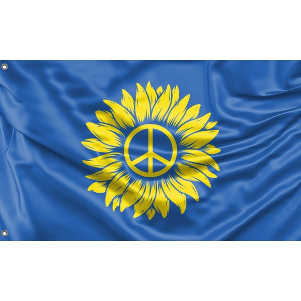 Sunflower Peace Flag