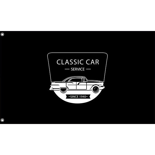 Classic Car Service Flag - Flag Republic