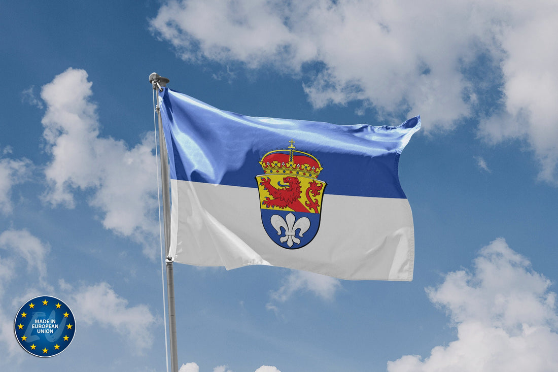 Darmstadt, Hesse, Germany Flag