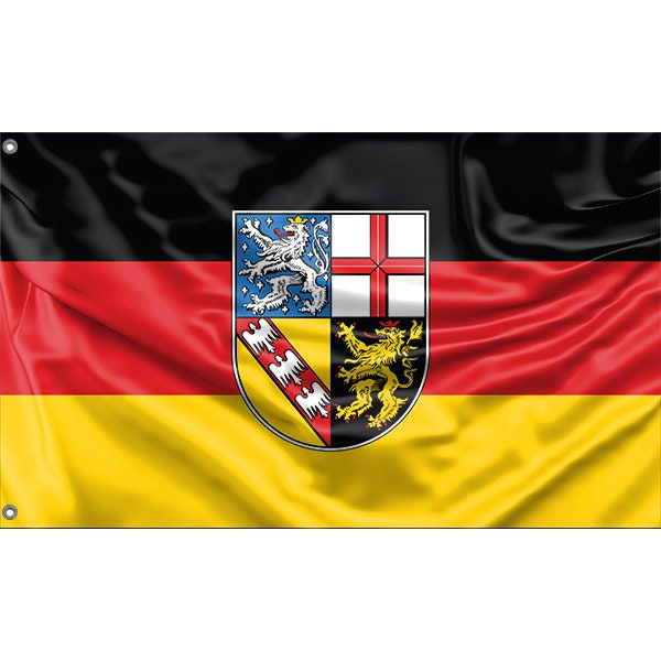 Saarland, Germany Flag - Flag Republic