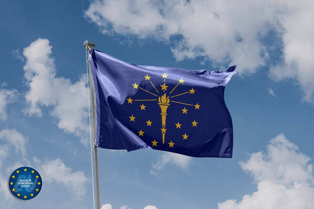 Redesigned Indiana State Flag - Flag Republic