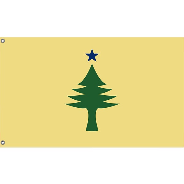 Redesigned Maine State Flag - Flag Republic