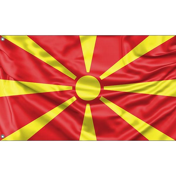 Flag of North Macedonia