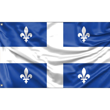 Flag of Quebec, Canada - Flag Republic