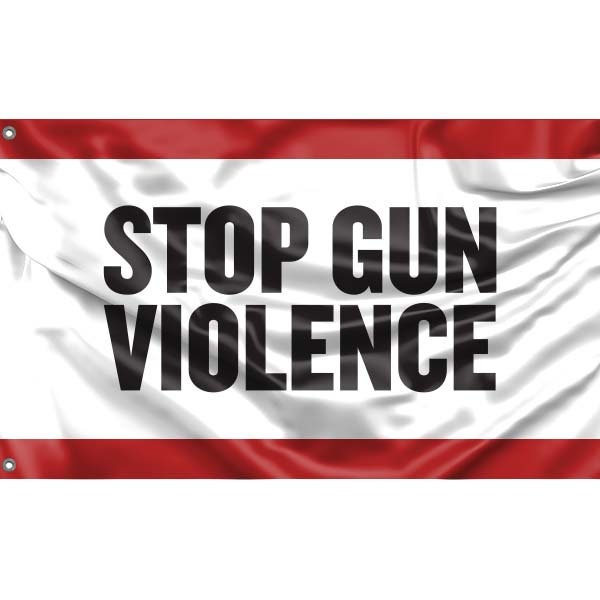 Stop Gun Violence Flag