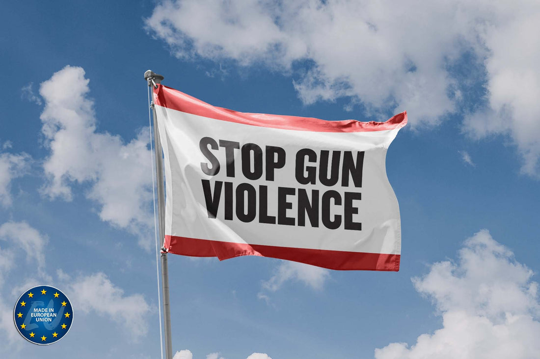 Stop Gun Violence Flag