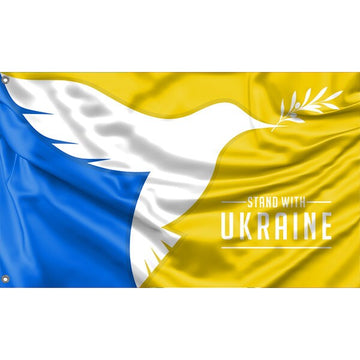 Stand With Ukraine Flag